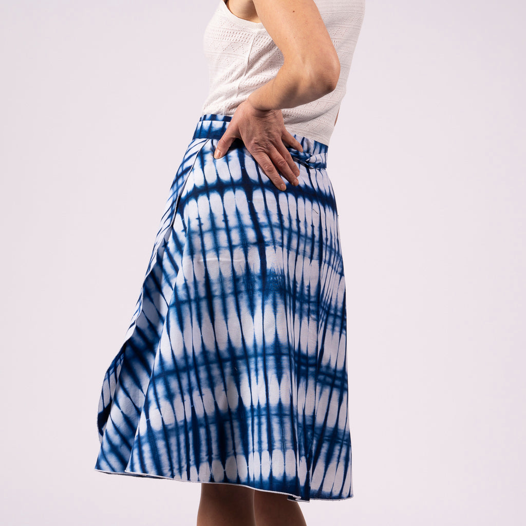 Batik wrap skirt Pissaou