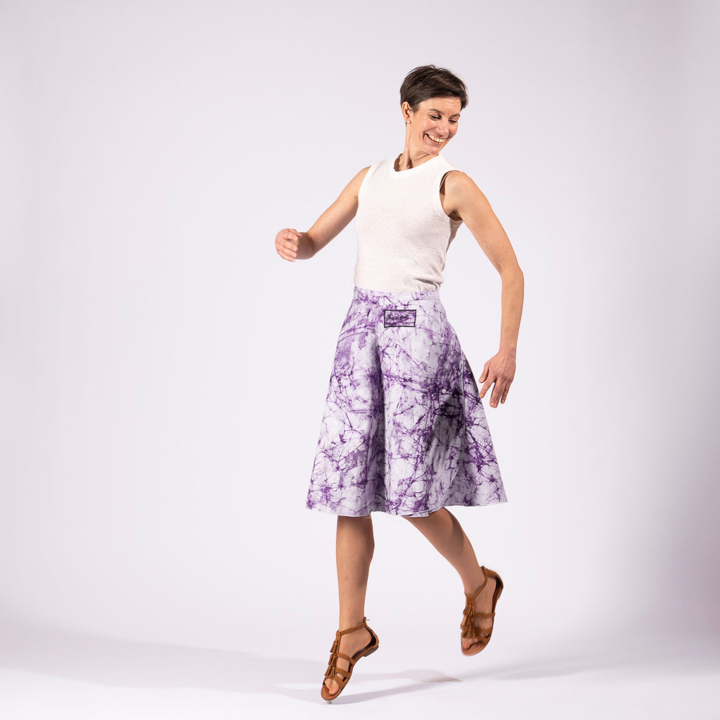 Batik wrap skirt Pissaou
