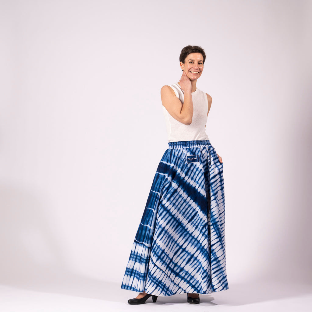 Batik maxi skirt Dgadja