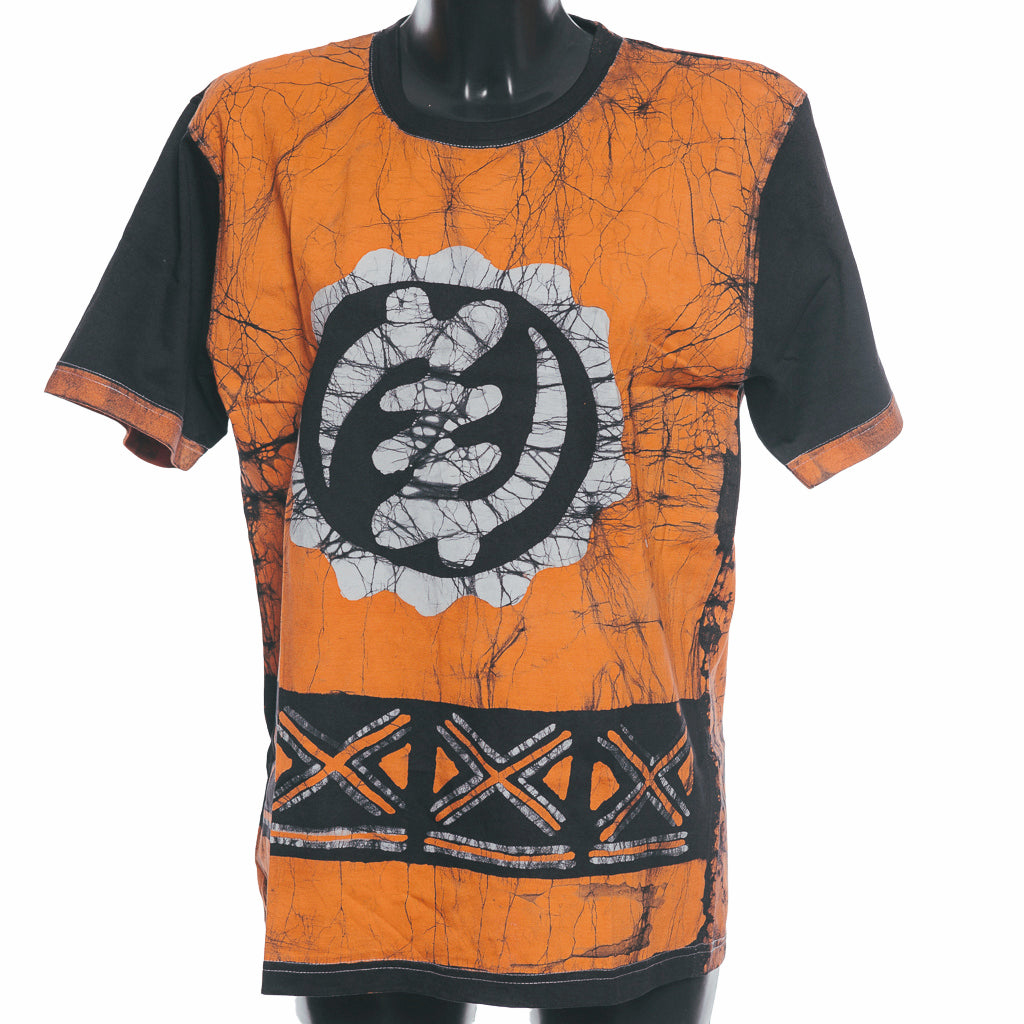 Handgemachtes Batik-T-Shirt-Kunstwerk